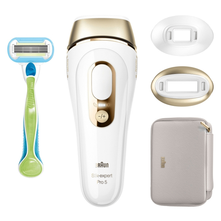 Braun PL5152 IPL hvid og guld i gruppen SKØNHED & HELSE / Hår og styling / Hårfjerning / IPL og Laser hos TP E-commerce Nordic AB (C82624)