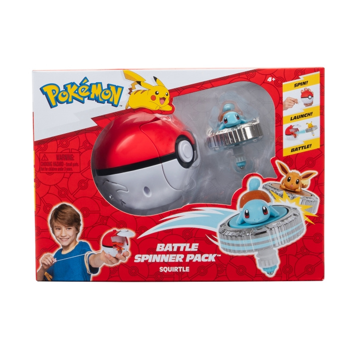 Pokémon Pokemon - Battle Spinner Ass. (PKW4397) i gruppen LEGETØJ, BØRN & BABY / Legetøj / Legetøj hos TP E-commerce Nordic AB (C82661)