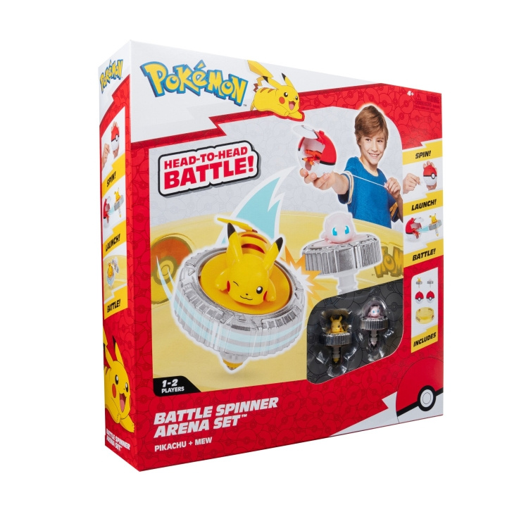 Pokémon Pokemon - Battle Spinner 2pk (PKW4403) i gruppen LEGETØJ, BØRN & BABY / Legetøj / Legetøj hos TP E-commerce Nordic AB (C82662)