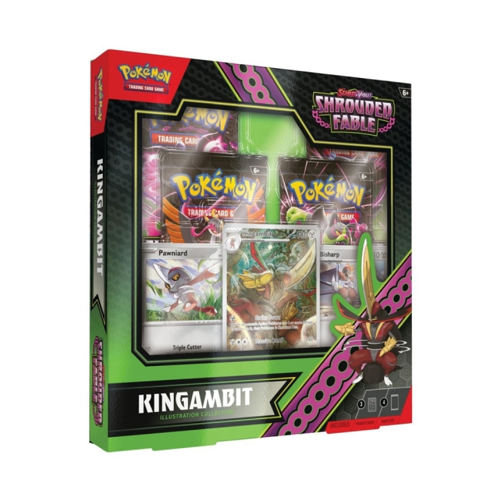 Pokémon Pokemon - SV6.5 Shrouded Fable EX Sjælden Kingambit (POK85858) i gruppen LEGETØJ, BØRN & BABY / Spil / Kortspil hos TP E-commerce Nordic AB (C82680)