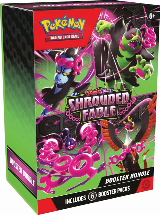 Pokémon SV6.5 Shrouded Fable 6 booster-pakker (POK87851) i gruppen LEGETØJ, BØRN & BABY / Legetøj / Legetøj hos TP E-commerce Nordic AB (C82681)