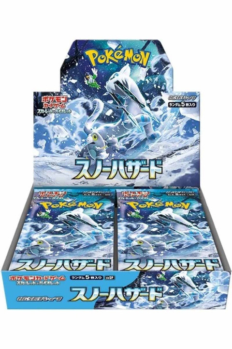 Pokémon Scarlet & Violet: Snow Hazard Udvidelsespakke i gruppen LEGETØJ, BØRN & BABY / Legetøj / Legetøj hos TP E-commerce Nordic AB (C82688)