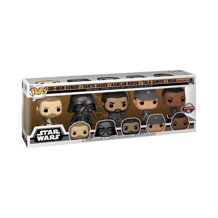 Funko Pop! - 5PK Star Wars - Obi-Wan Kenobi (65089) i gruppen LEGETØJ, BØRN & BABY / Legetøj / Figurer & miniaturer hos TP E-commerce Nordic AB (C82719)