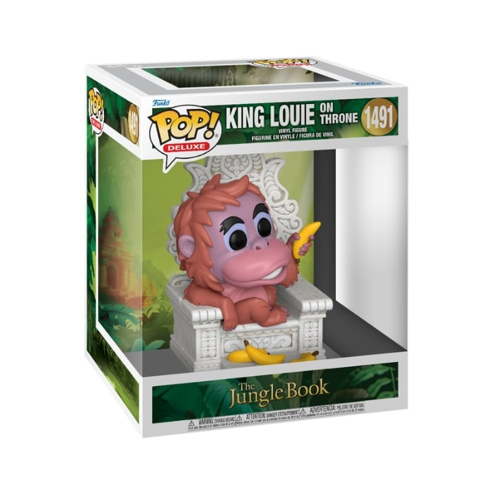 Funko Pop! - Deluxe Junglebogen - Kong Louie på tronen (80785) i gruppen LEGETØJ, BØRN & BABY / Legetøj / Figurer & miniaturer hos TP E-commerce Nordic AB (C82722)