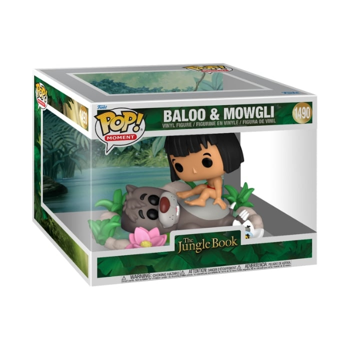 Funko Pop! - Moment Junglebogen - Baloo & Mowgli (80789) i gruppen LEGETØJ, BØRN & BABY / Legetøj / Figurer & miniaturer hos TP E-commerce Nordic AB (C82724)