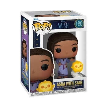 Funko Pop! - Vinyl Buddy Wish - Asha med stjerne (72420) i gruppen LEGETØJ, BØRN & BABY / Legetøj / Figurer & miniaturer hos TP E-commerce Nordic AB (C82730)