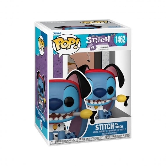 Funko Pop! - Vinyl Stitch - Kostume 101 dalmatinere (75165) i gruppen LEGETØJ, BØRN & BABY / Legetøj / Figurer & miniaturer hos TP E-commerce Nordic AB (C82741)