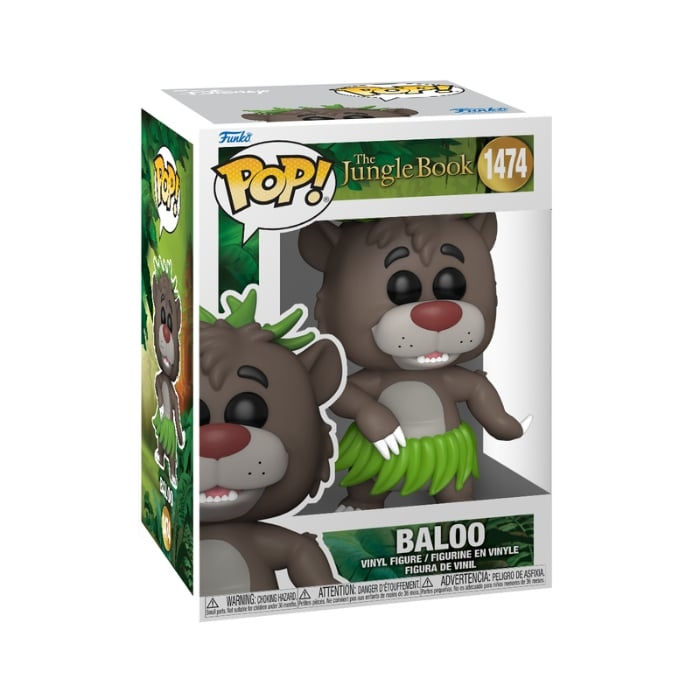 Funko Pop! - Vinyl Junglebogen - Baloo (80787) i gruppen LEGETØJ, BØRN & BABY / Legetøj / Figurer & miniaturer hos TP E-commerce Nordic AB (C82744)