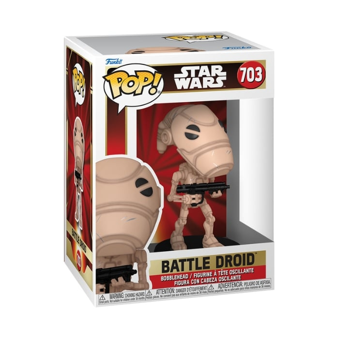 Funko Pop! - Vinyl Star Wars - Battle Droid (76016) i gruppen LEGETØJ, BØRN & BABY / Legetøj / Figurer & miniaturer hos TP E-commerce Nordic AB (C82755)