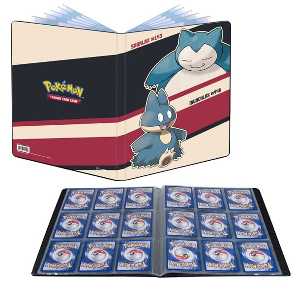 Pokémon Mappe 9-P - Snorlax & Munchlax (ULT15950) i gruppen LEGETØJ, BØRN & BABY / Legetøj / Legetøj hos TP E-commerce Nordic AB (C82772)