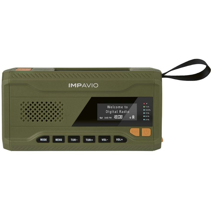 Impavio DAB1 Robust DAB+/FM udendørs radio i gruppen HJEMMEELEKTRONIK / Lyd & billede / Hjemmebiograf, HiFi & Bærbar / Radio og vækkeure / Radio hos TP E-commerce Nordic AB (C82797)