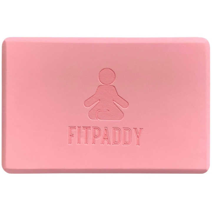 Fitpaddy Yoga Block Rosa 2st i gruppen SPORT, FRITID & HOBBY / Træningsredskaber / Træningstilbehør hos TP E-commerce Nordic AB (C82823)