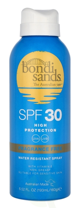 Bondi Sands Fragrance Free Mist Spray SPF30 160 g i gruppen SKØNHED & HELSE / Hudpleje / Tanning / Solbeskyttelse hos TP E-commerce Nordic AB (C82863)