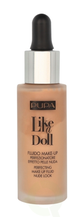 Pupa Milano Pupa Pupa Like A Doll Perfecting Make-Up Fluid SPF15 30 ml #050 Sand i gruppen SKØNHED & HELSE / Makeup / Makeup ansigt / Foundation hos TP E-commerce Nordic AB (C82877)