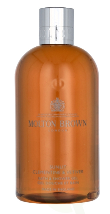 Molton Brown M.Brown Sunlit Clementine & Vetiver Bath & Shower Gel 300 ml i gruppen SKØNHED & HELSE / Hudpleje / Kropspleje / Bad & brusecreme hos TP E-commerce Nordic AB (C82896)