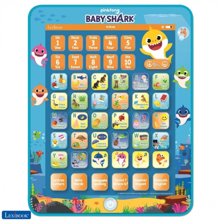 Baby Shark Tavle DK+NO - (90099) i gruppen LEGETØJ, BØRN & BABY / Legetøj / Legetøj hos TP E-commerce Nordic AB (C82985)