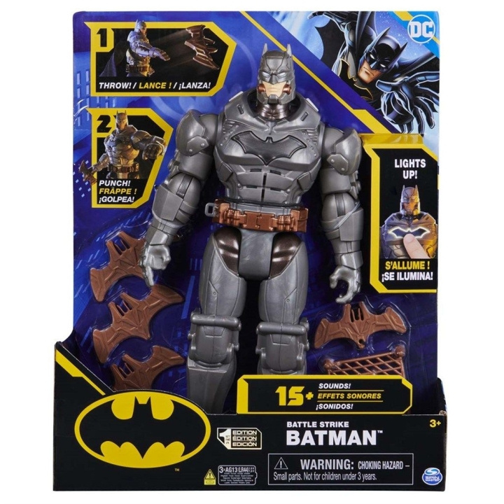 BATMAN 30 cm figur med funktion (6064833) i gruppen LEGETØJ, BØRN & BABY / Legetøj / Figurer, miniaturer og tilbehør hos TP E-commerce Nordic AB (C82996)