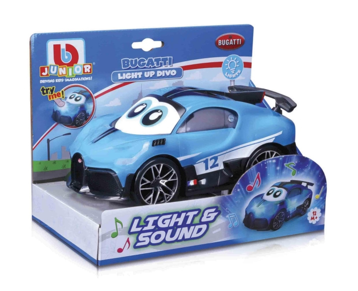 BB Junior Bugatti Light Up Divo (1681208) i gruppen LEGETØJ, BØRN & BABY / Legetøj / Legetøjsbiler hos TP E-commerce Nordic AB (C83064)