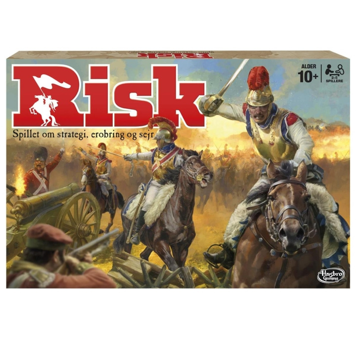 Hasbro Risk - Spillet om strategi, erobring og sejr (DK) i gruppen LEGETØJ, BØRN & BABY / Legetøj / Legetøj hos TP E-commerce Nordic AB (C83224)