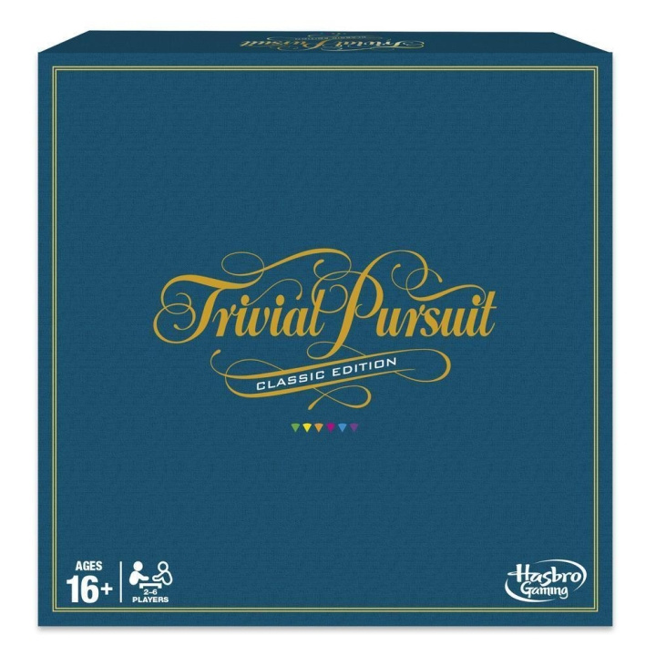 Hasbro Trivial Pursuit Classic Edition (NO) i gruppen LEGETØJ, BØRN & BABY / Legetøj / Brætspil / Familiespil hos TP E-commerce Nordic AB (C83225)