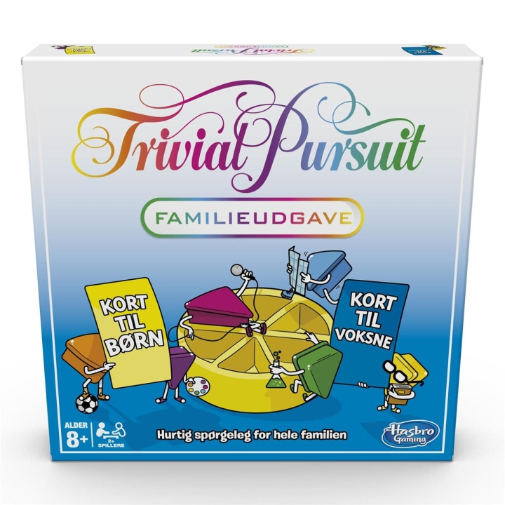 Hasbro Trivial Pursuit Family (DK) i gruppen LEGETØJ, BØRN & BABY / Legetøj / Brætspil / Familiespil hos TP E-commerce Nordic AB (C83229)