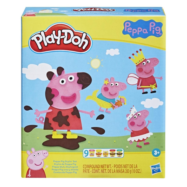 Play-Doh Peppa Pig Playset Stylin\' Set i gruppen LEGETØJ, BØRN & BABY / Legetøj / Hobbyartikler hos TP E-commerce Nordic AB (C83234)