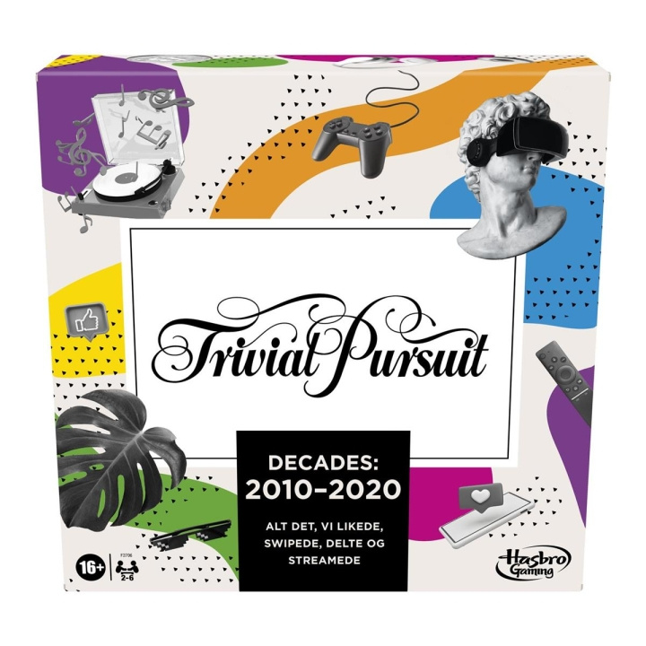 Hasbro Trivial Pursuit Decades: 2010-2020 (DK) i gruppen LEGETØJ, BØRN & BABY / Legetøj / Brætspil / Familiespil hos TP E-commerce Nordic AB (C83239)