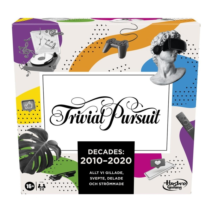 Hasbro Trivial Pursuit Decades: 2010-2020 (SE) i gruppen LEGETØJ, BØRN & BABY / Legetøj / Brætspil / Familiespil hos TP E-commerce Nordic AB (C83241)