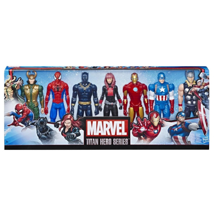 Avengers Titan Hero Collection 7-pak i gruppen LEGETØJ, BØRN & BABY / Legetøj / Figurer & miniaturer hos TP E-commerce Nordic AB (C83242)