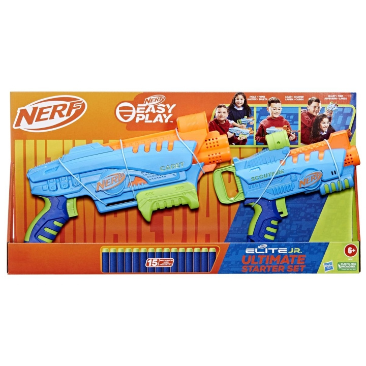 NERF N-Strike Elite Jr. ultimativt startsæt i gruppen LEGETØJ, BØRN & BABY / Legetøj / Action spil hos TP E-commerce Nordic AB (C83270)