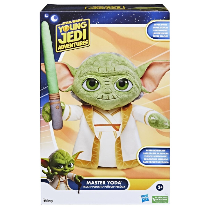 Star Wars Young Jedi Adventures Master Yoda plysdyr i gruppen LEGETØJ, BØRN & BABY / Legetøj / Figurer & miniaturer hos TP E-commerce Nordic AB (C83290)