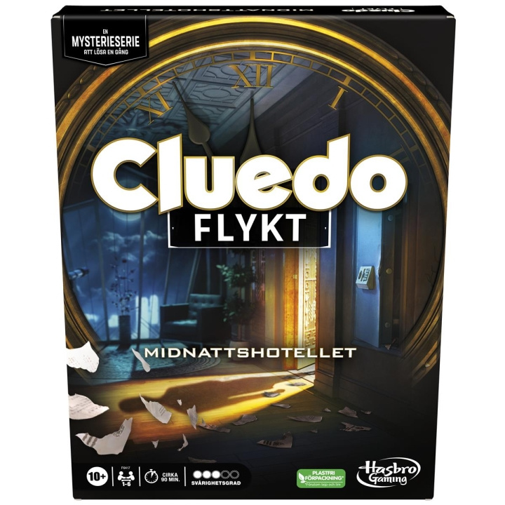 Hasbro Cluedo Escape Deception på High Rise Hotel (SE) i gruppen LEGETØJ, BØRN & BABY / Spil / Brætspil hos TP E-commerce Nordic AB (C83292)