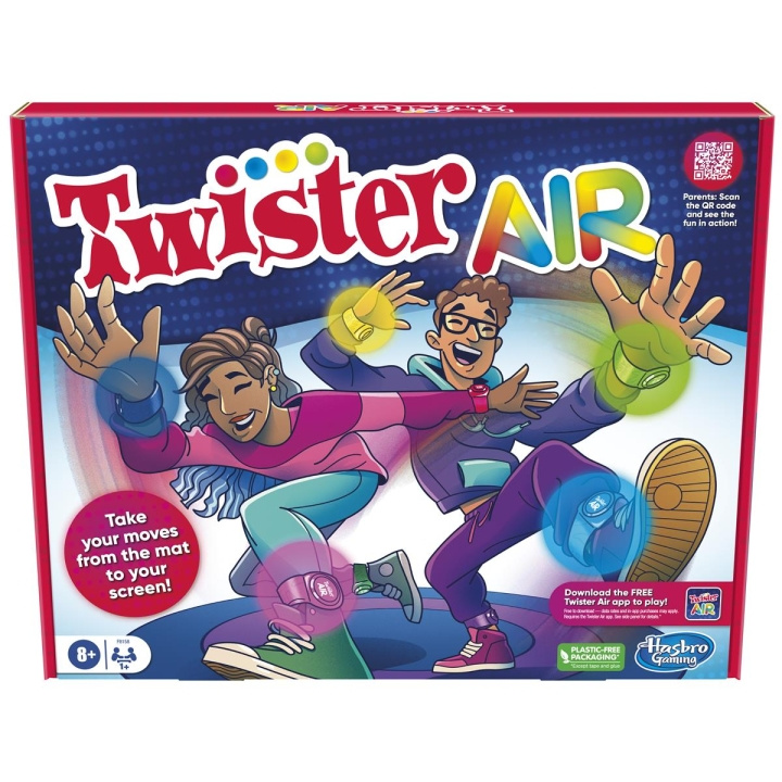 Hasbro Twister Air i gruppen LEGETØJ, BØRN & BABY / Legetøj / Brætspil / Familiespil hos TP E-commerce Nordic AB (C83302)