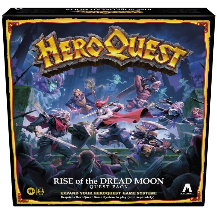 Hasbro HeroQuest Expansion Rise of the Dread Moon (EN) i gruppen LEGETØJ, BØRN & BABY / Legetøj / Brætspil / Familiespil hos TP E-commerce Nordic AB (C83332)