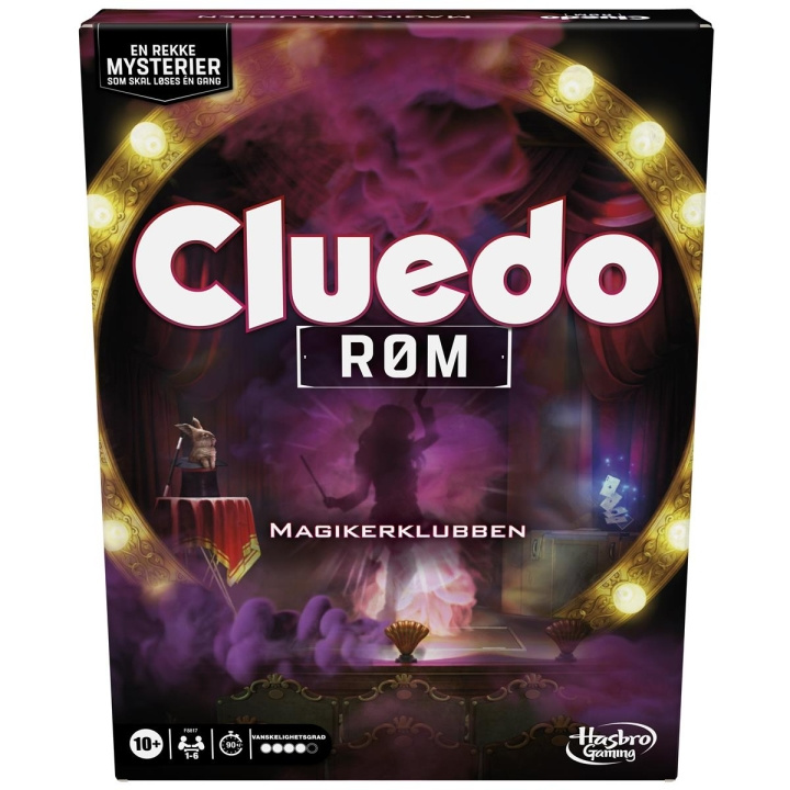 Hasbro Cluedo Escape The Illusionists Club (NO) i gruppen LEGETØJ, BØRN & BABY / Legetøj / Brætspil hos TP E-commerce Nordic AB (C83334)