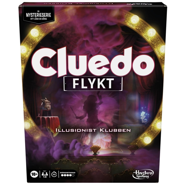 Hasbro Cluedo Escape The Illusionists Club (SE) i gruppen LEGETØJ, BØRN & BABY / Legetøj / Brætspil hos TP E-commerce Nordic AB (C83335)