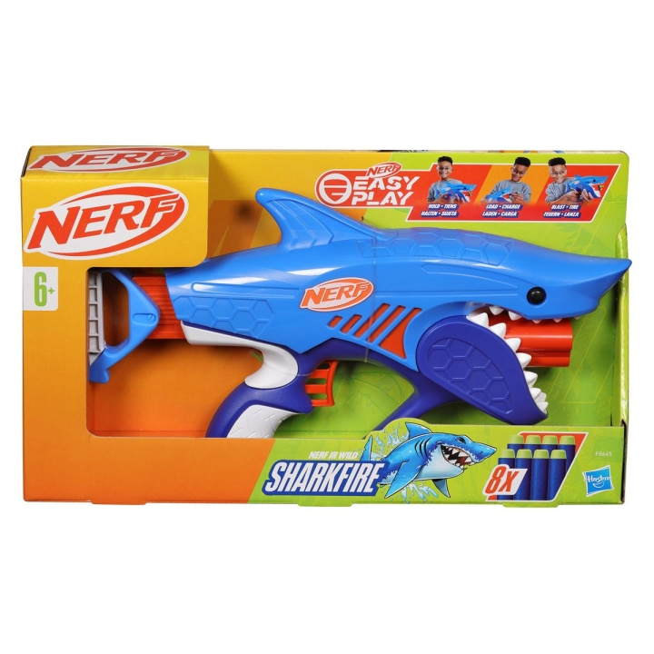 NERF N-Strike Elite Jr. Sharkfire i gruppen LEGETØJ, BØRN & BABY / Legetøj / Action spil hos TP E-commerce Nordic AB (C83338)