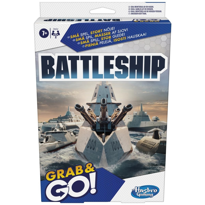 Hasbro Grab & Go slagskib i gruppen LEGETØJ, BØRN & BABY / Legetøj / Brætspil / Familiespil hos TP E-commerce Nordic AB (C83344)