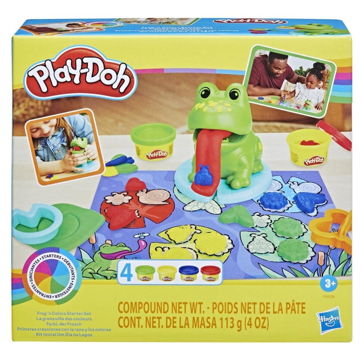 Play-Doh Starters legesæt Frog \'n Colors i gruppen LEGETØJ, BØRN & BABY / Legetøj / Hobbyartikler hos TP E-commerce Nordic AB (C83346)