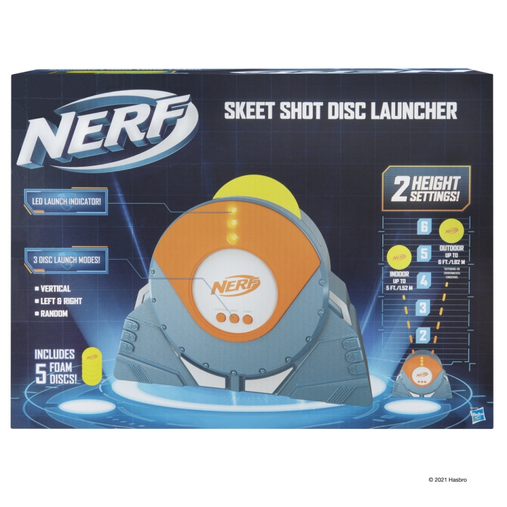 Nerf Elite Skeet Shot Disc Launcher i gruppen LEGETØJ, BØRN & BABY / Legetøj / Action spil hos TP E-commerce Nordic AB (C83350)