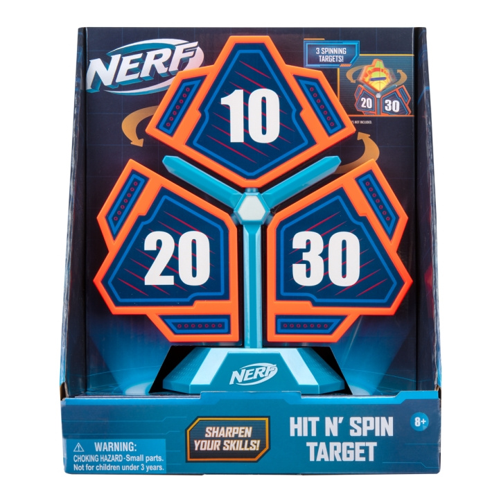 Nerf Elite Hit`n Spin Target i gruppen LEGETØJ, BØRN & BABY / Legetøj / Action spil hos TP E-commerce Nordic AB (C83351)