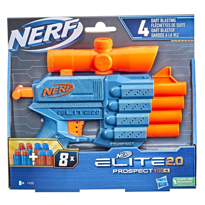 NERF N-Strike Elite 2.0 Prospect QS-4 i gruppen LEGETØJ, BØRN & BABY / Legetøj / Action spil hos TP E-commerce Nordic AB (C83354)