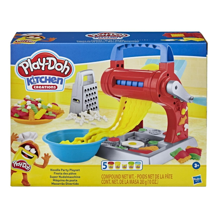 Play-Doh Kitchen Creations Noodle Party-legesæt i gruppen LEGETØJ, BØRN & BABY / Legetøj / Hobbyartikler hos TP E-commerce Nordic AB (C83369)