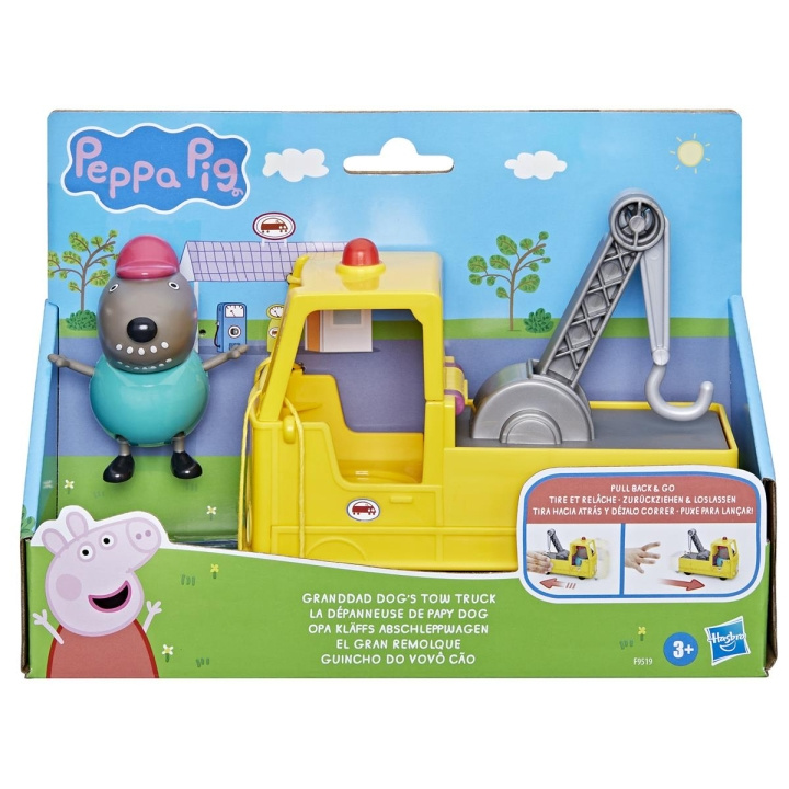 Hasbro Peppa Pig Bedstefar Hunde Bugseringsvogn i gruppen LEGETØJ, BØRN & BABY / Legetøj / Figurer, miniaturer og tilbehør hos TP E-commerce Nordic AB (C83370)