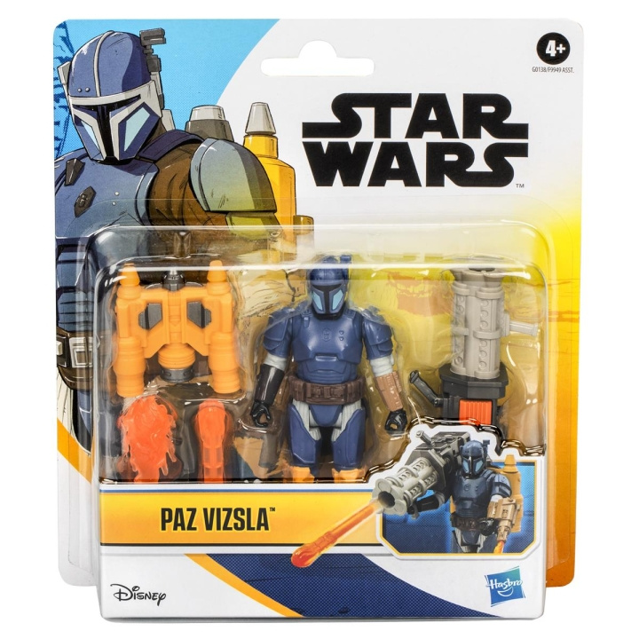 Hasbro Star Wars Epic Hero Series 4 Inch Deluxe Figur Paz Vizsla i gruppen LEGETØJ, BØRN & BABY / Legetøj / Figurer & miniaturer hos TP E-commerce Nordic AB (C83378)