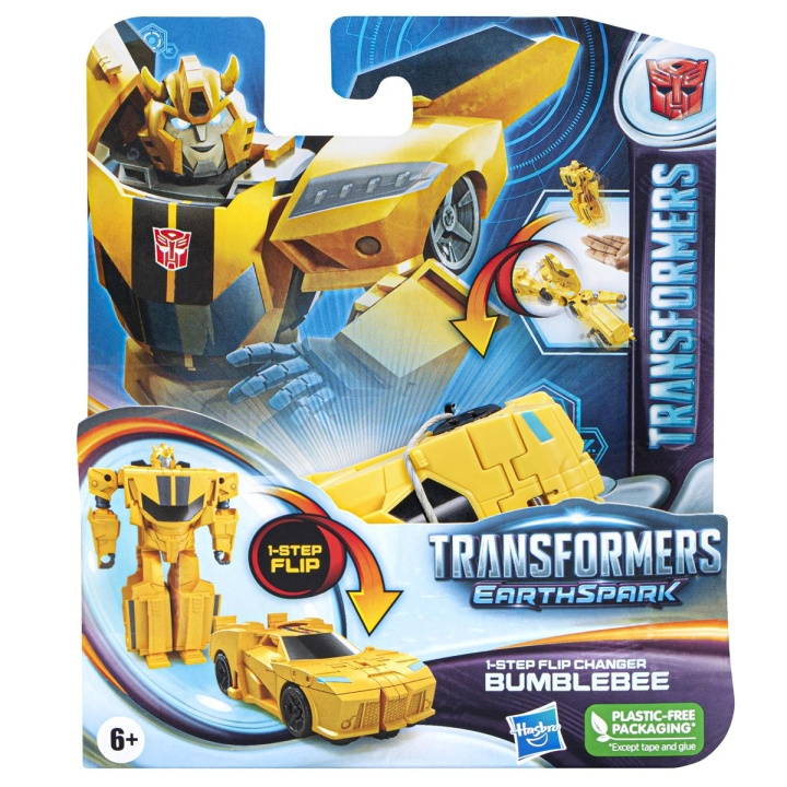 Transformers EarthSpark 1-Step Flip Bumblebee i gruppen LEGETØJ, BØRN & BABY / Legetøj / Figurer, miniaturer og tilbehør hos TP E-commerce Nordic AB (C83392)