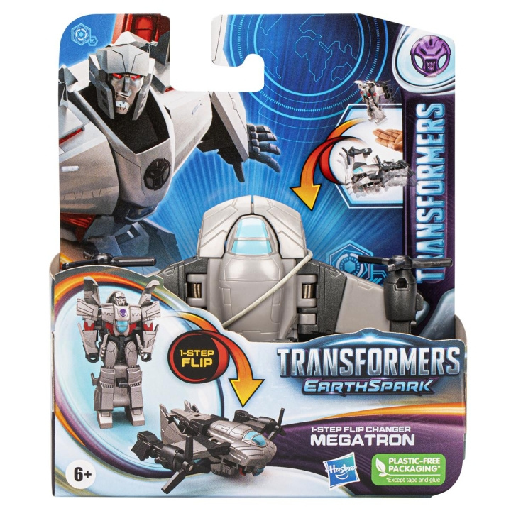 Transformers EarthSpark 1-Step Flip Megatron i gruppen LEGETØJ, BØRN & BABY / Legetøj / Figurer, miniaturer og tilbehør hos TP E-commerce Nordic AB (C83393)