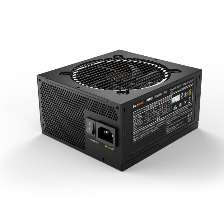 be quiet! Pure Power 12 M 1200W 3.0 PSU i gruppen COMPUTERTILBEHØR / Computerkomponenter / Strømforsyning / PSU hos TP E-commerce Nordic AB (C83426)