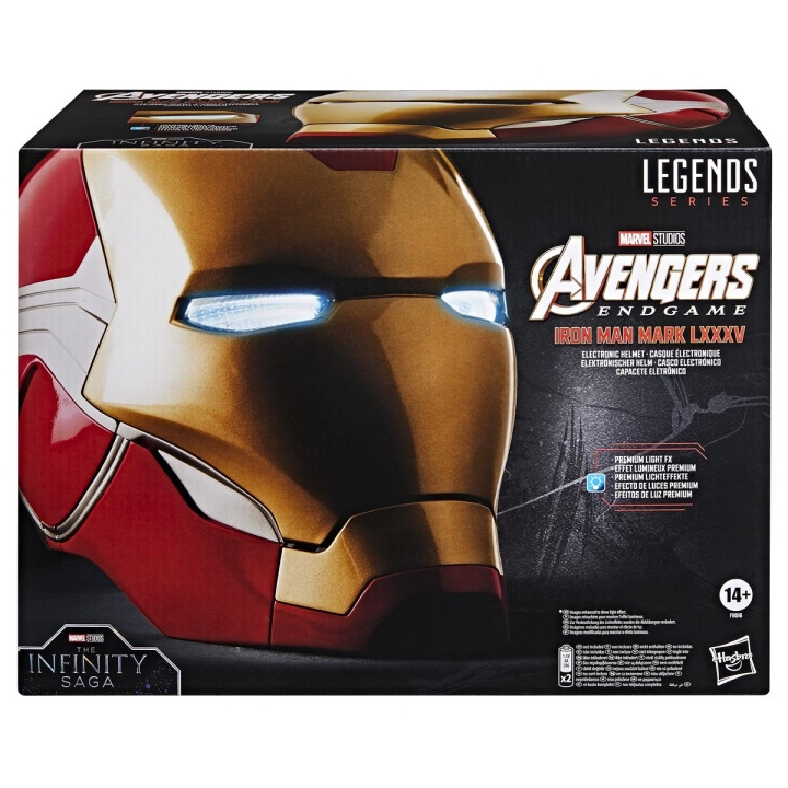 Marvel Legends Series Elektronisk hjelm - Iron Man i gruppen LEGETØJ, BØRN & BABY / Legetøj / Udklædning hos TP E-commerce Nordic AB (C83454)