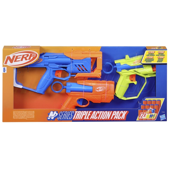 NERF N-Series Triple Action Pack i gruppen LEGETØJ, BØRN & BABY / Legetøj / Action spil hos TP E-commerce Nordic AB (C83467)